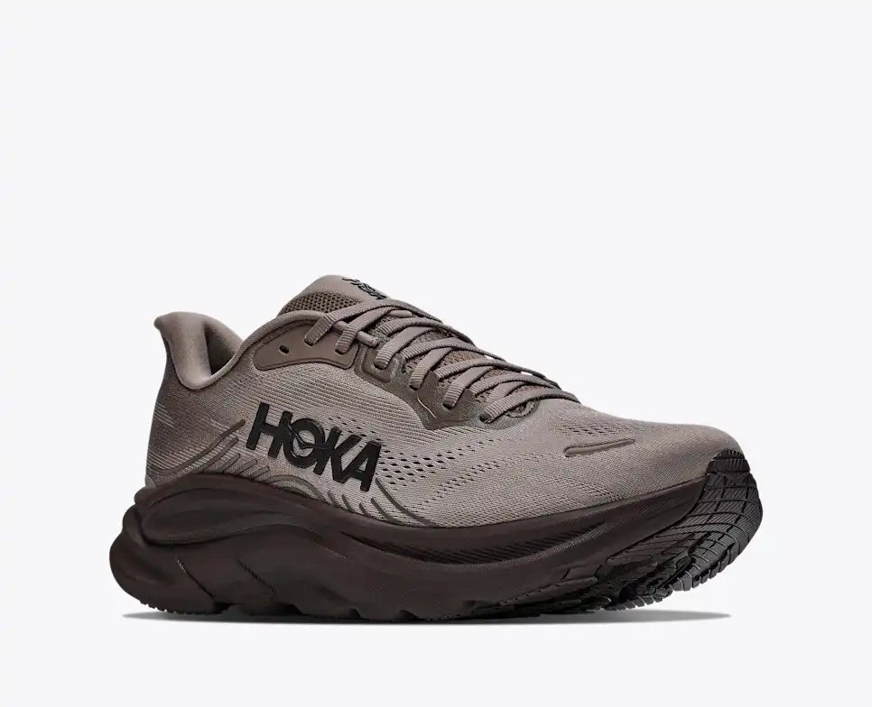 Men's HOKA Clifton 11 Running Shoe in Boulder Grey | Pebble Grey