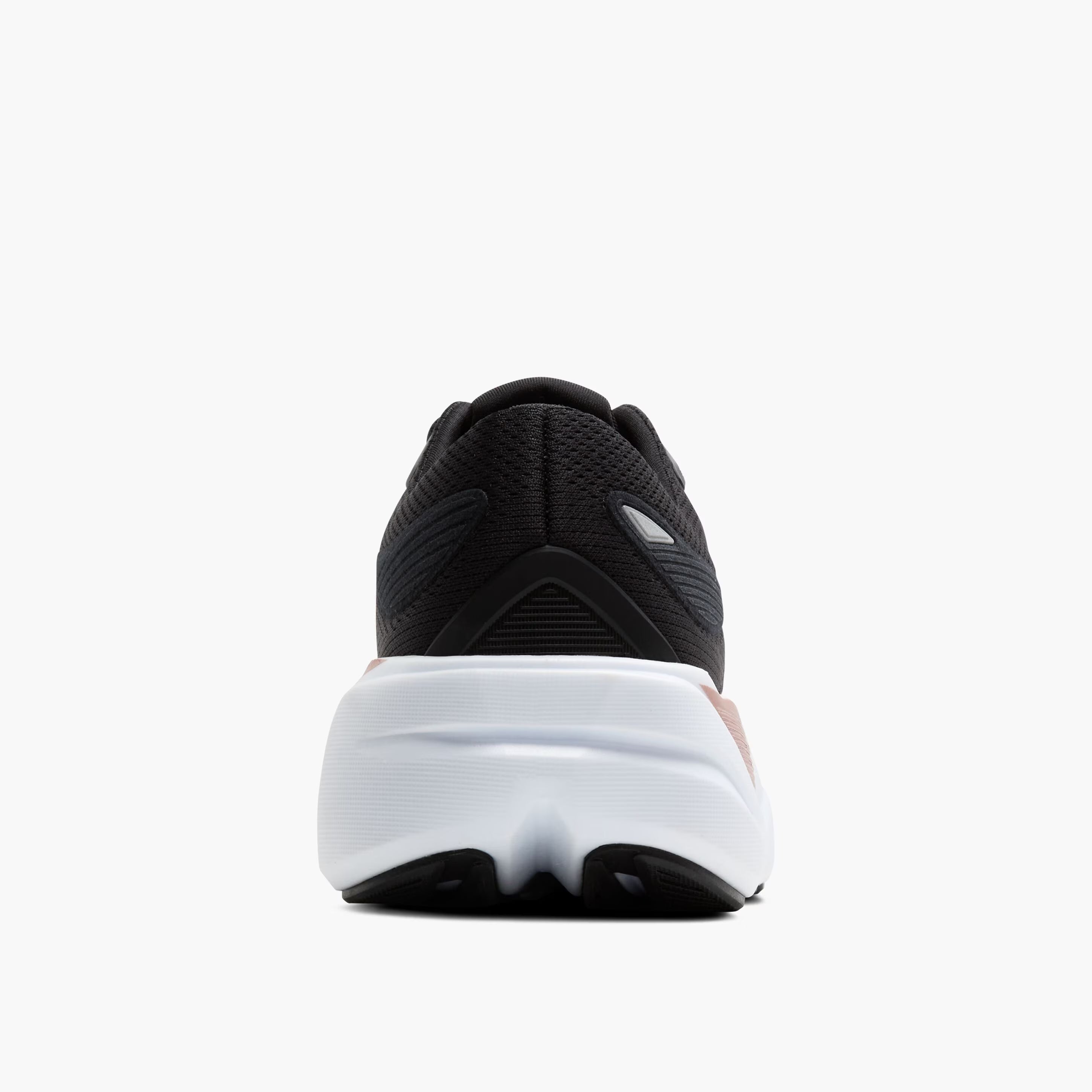 Women's Brooks Ghost Max 3 Road Running Shoe in Black/Black/Rose Gold