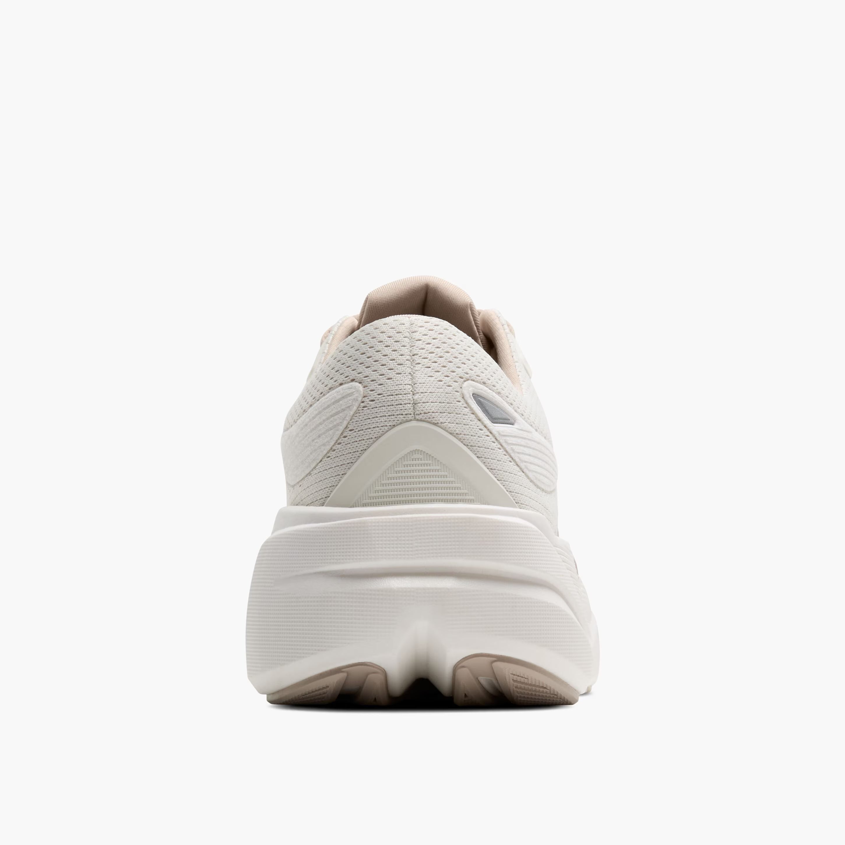 Women's Brooks Ghost Max 3 Road Running Shoe in Coconut/Chateau Grey/Blue