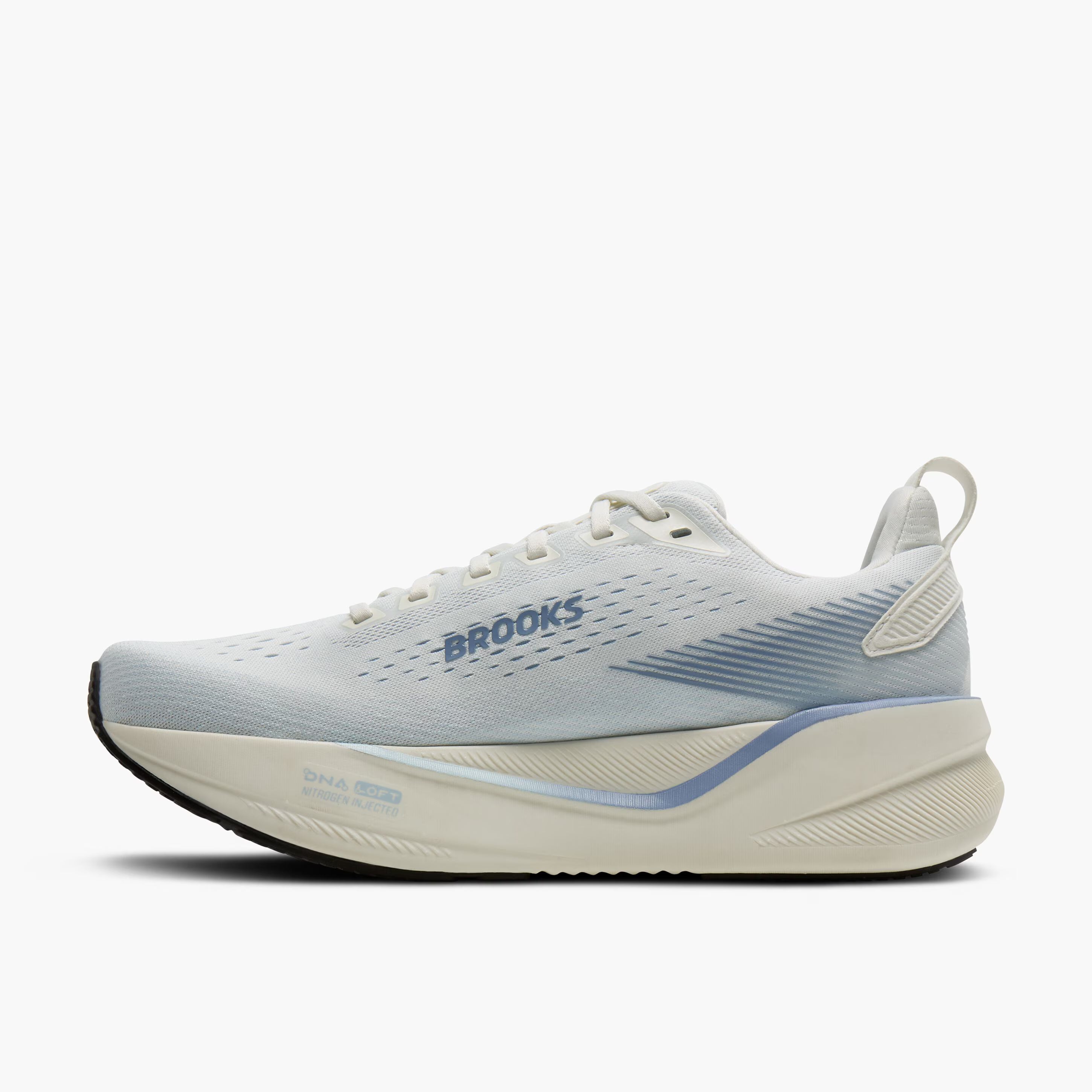 Women's Brooks Running Ghost Max 4 Running Shoe in Grey/Nantucket/Rain Washed