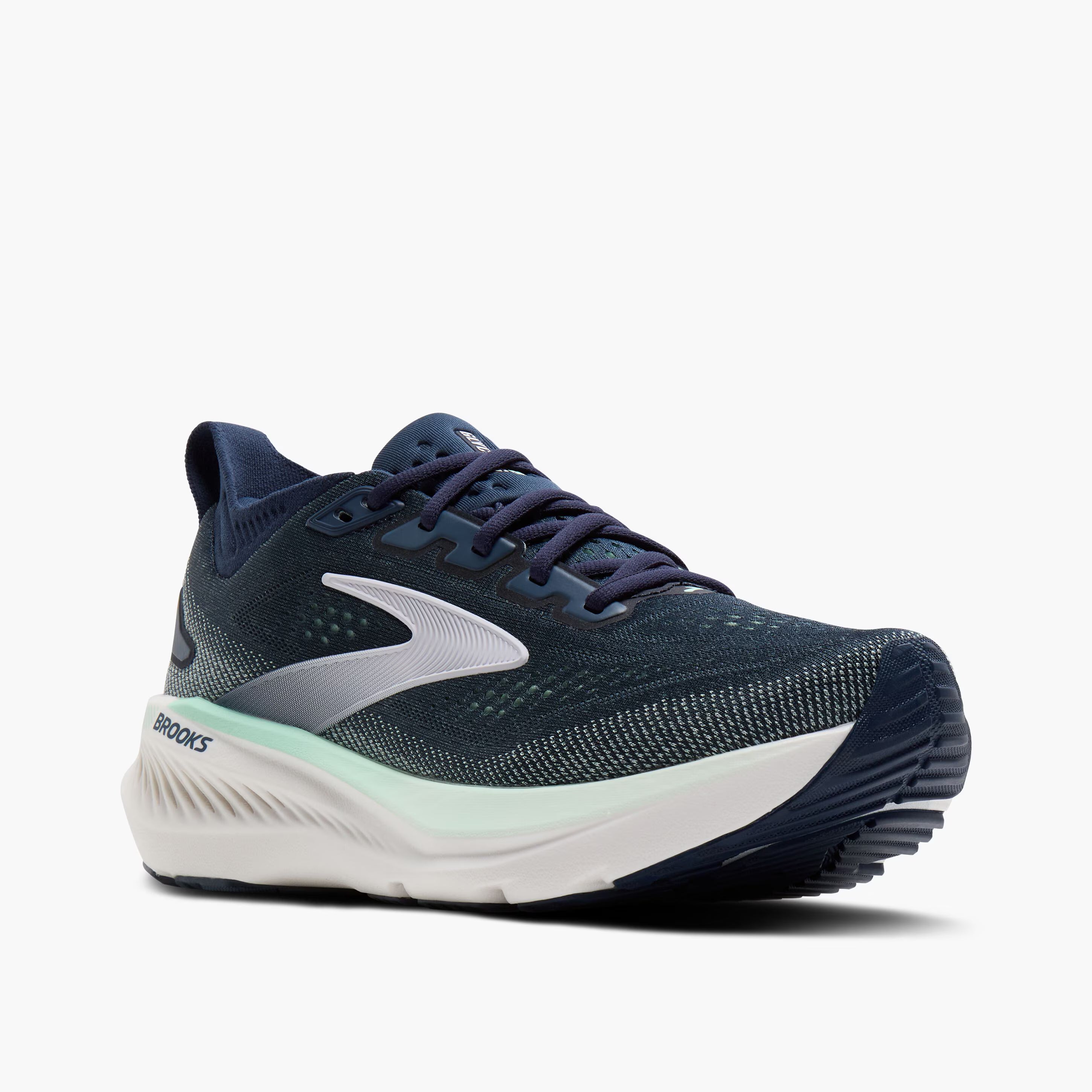 Women's Brooks Running Glycerin GTS 23 Road Running Shoe in Spellbound/Yucca/Pink