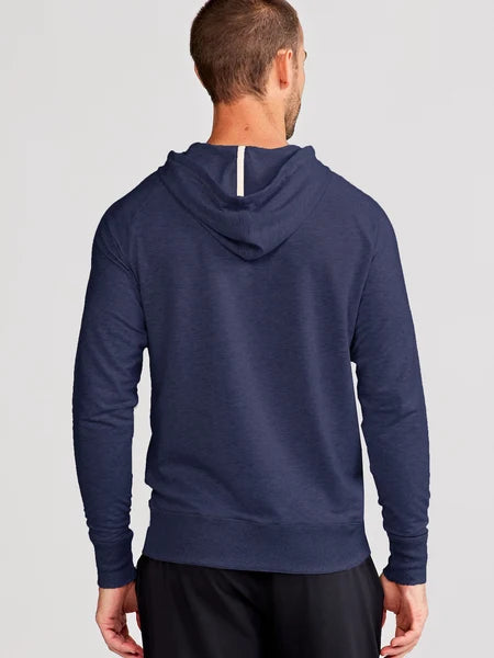 Tasc Stadium French Terry Hoodie in Classic Heather Navy