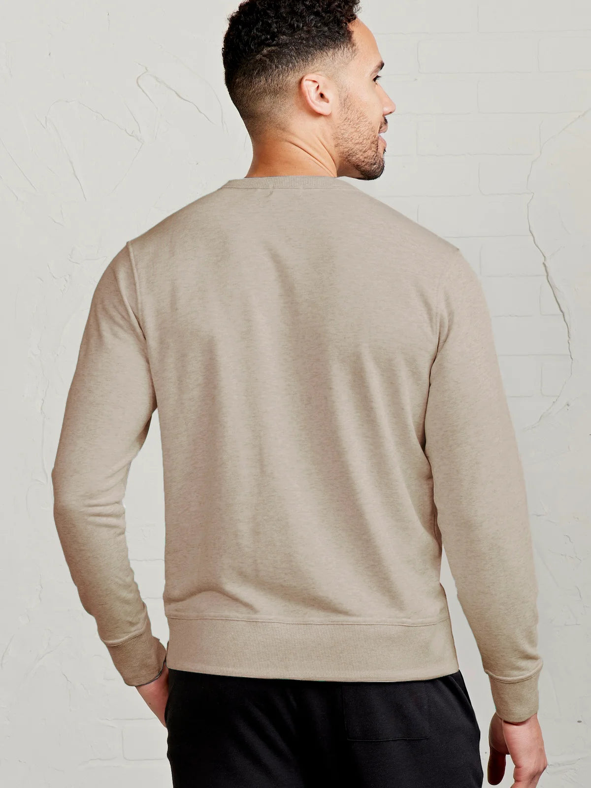 Tasc Stadium French Terry Sweatshirt in Gray Oak Heather