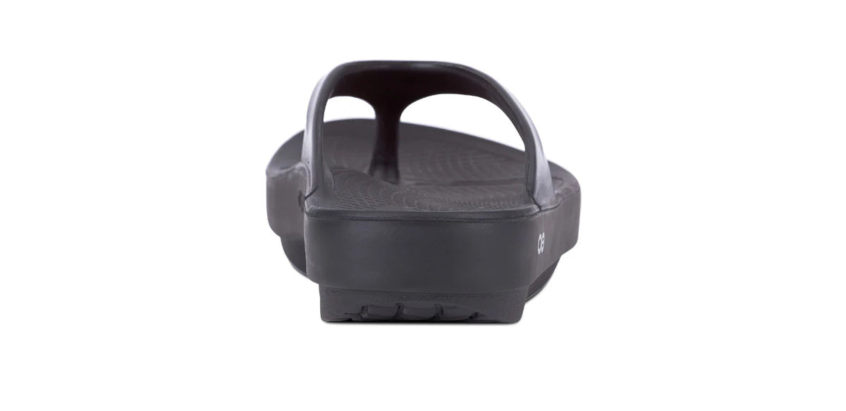 Oofos Women's OOlala Recovery Sandal in Black