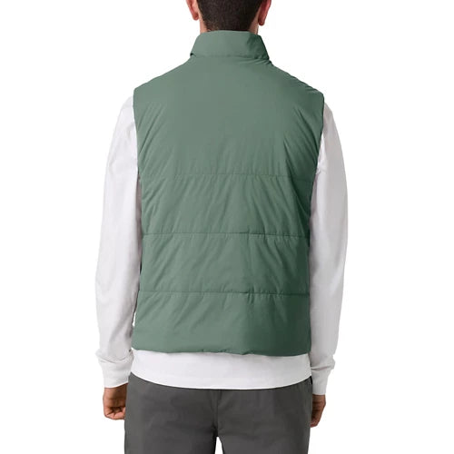 vuori Men's Echo Insulated Vest 2.0 in Thyme