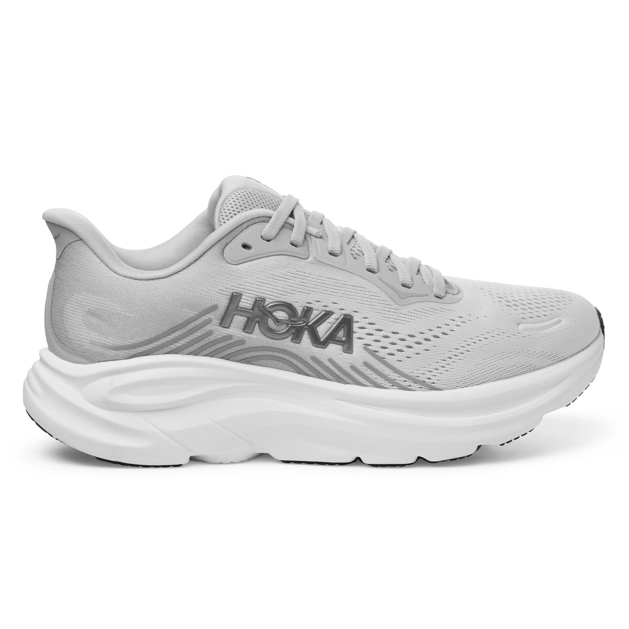 Women's HOKA Clifton 11 Running Shoe in Stardust | Silver