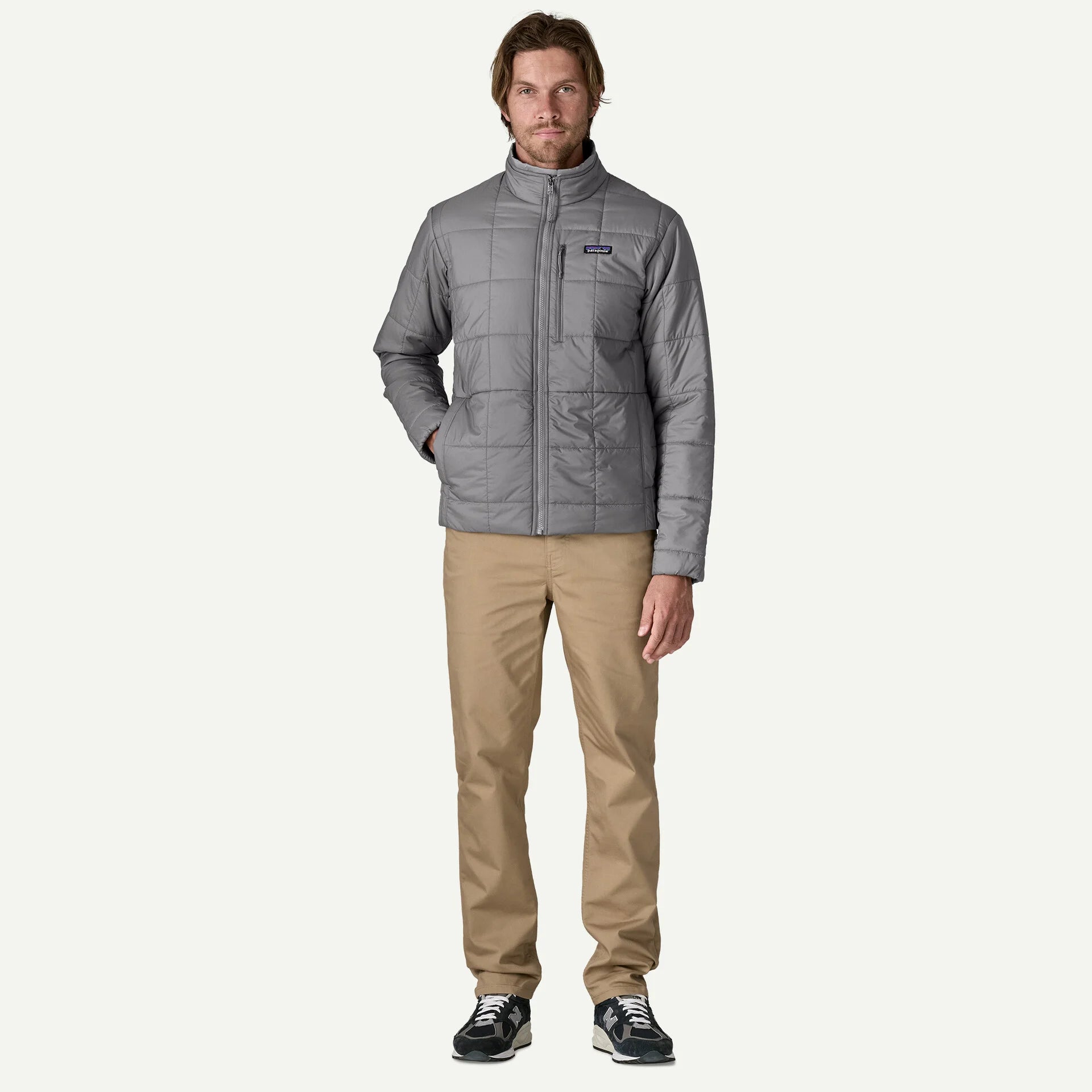 Patagonia Men's Light Gust Jacket in Noble Grey