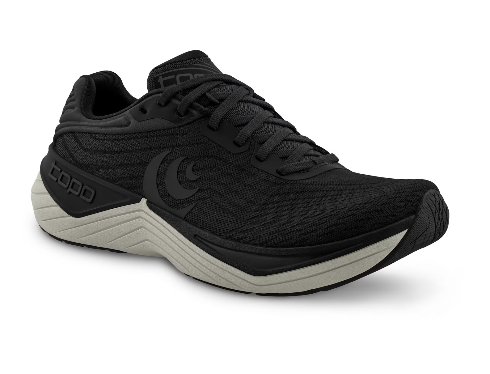 Men's Topo Athletic Ultrafly 5 Running Shoe in Black | Charcoal
