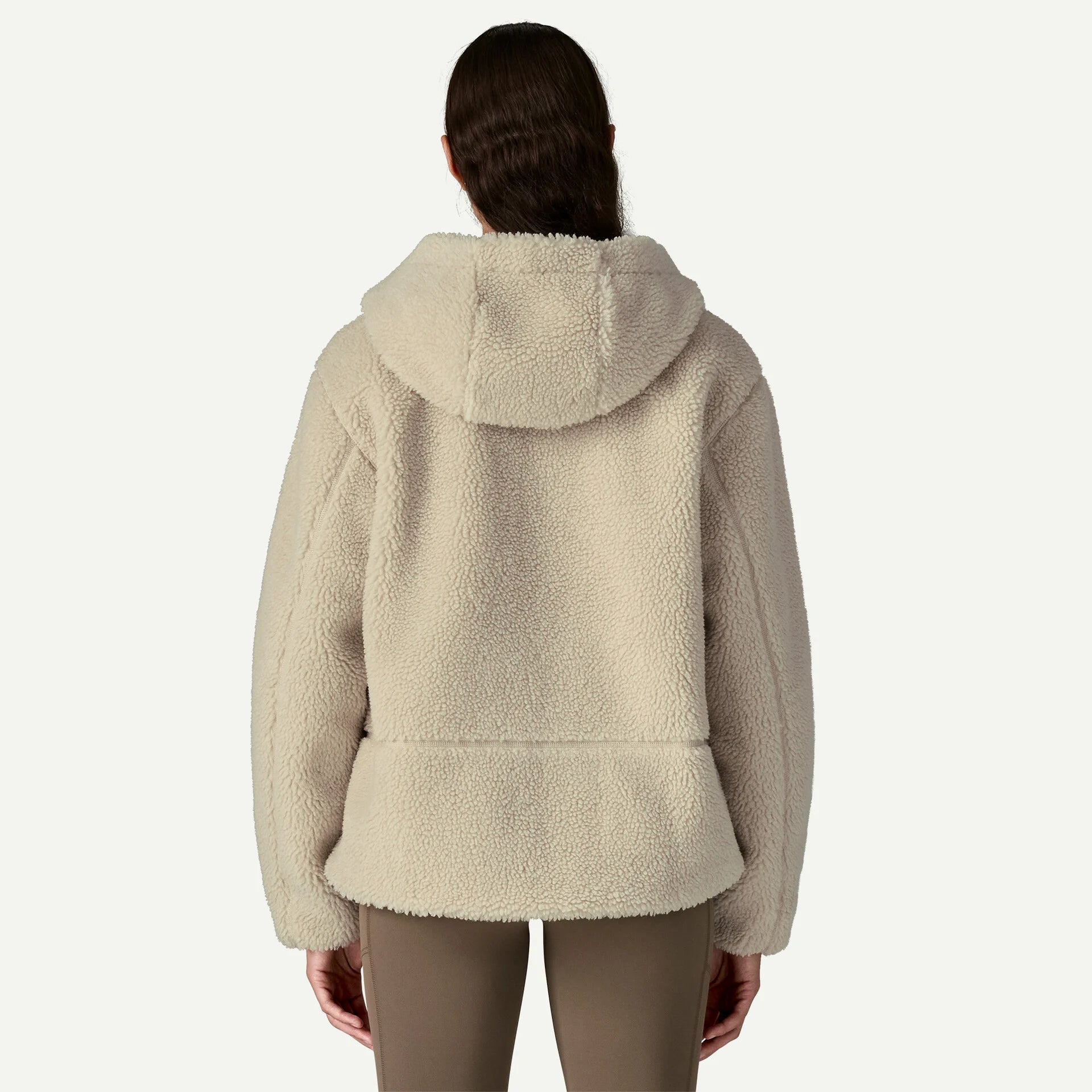 Patagonia Women's Lunar Dusk Fleece Hoody in Natural