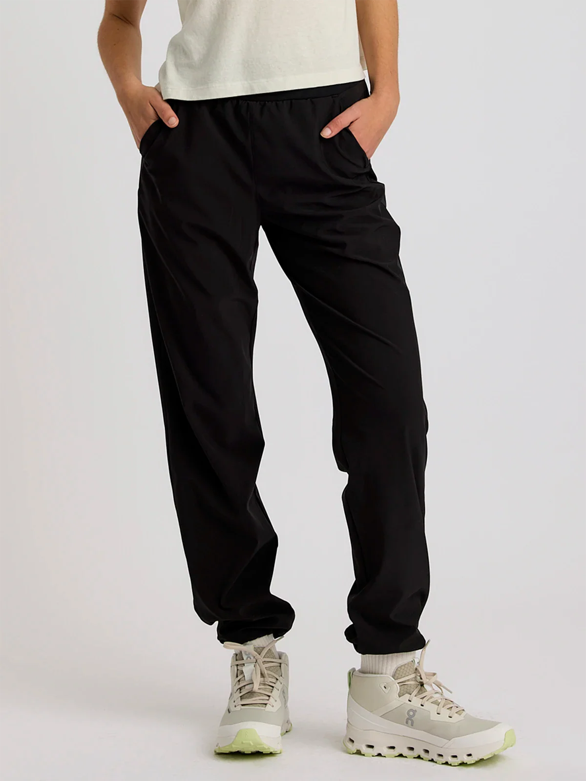 Free Fly Women's Breeze Flats Pant in Black