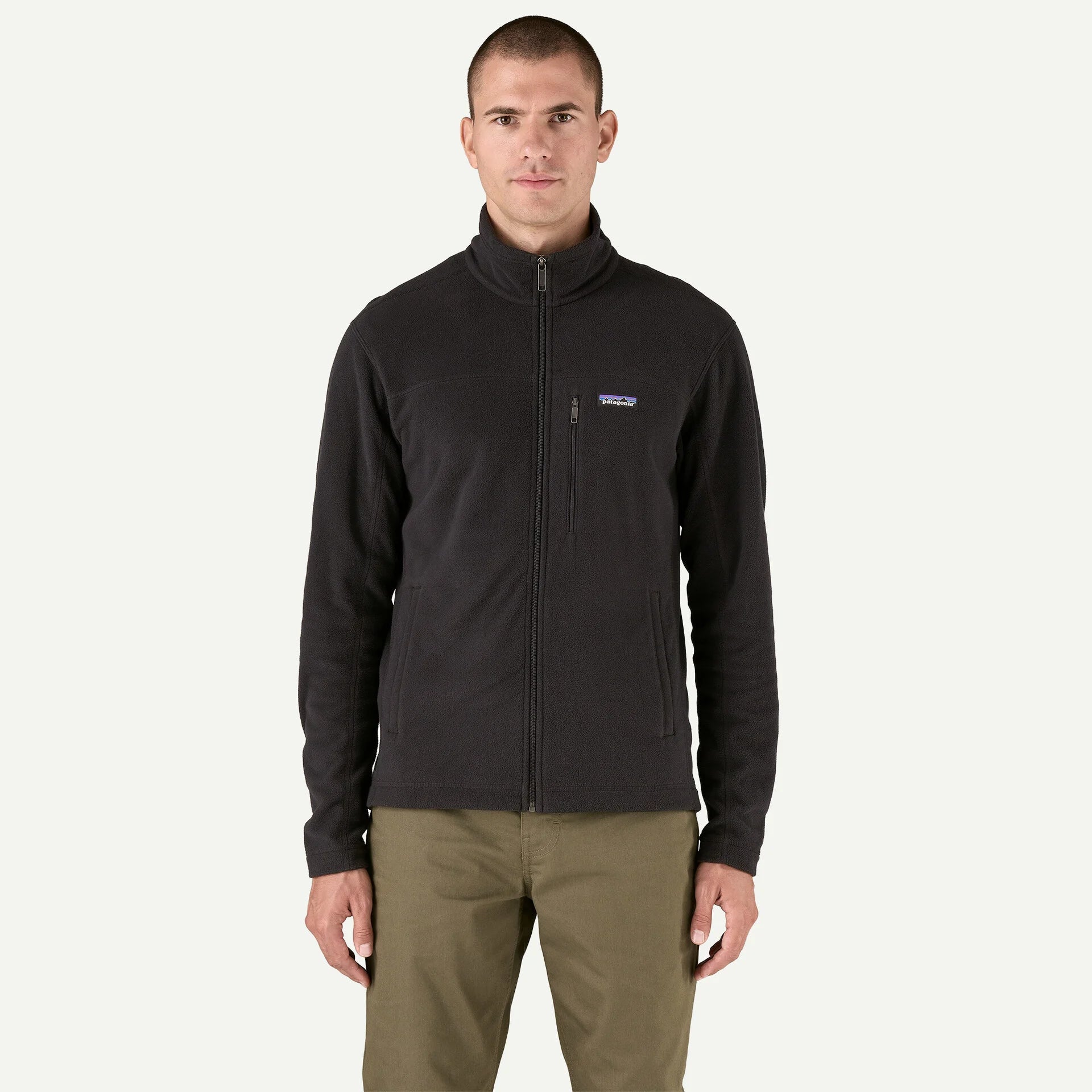 Patagonia Men's Micro D® Fleece Jacket in Black