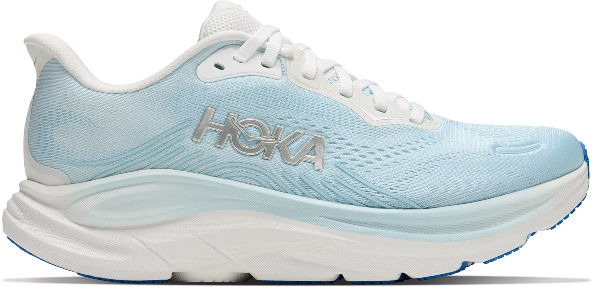 Women's HOKA Clifton 11 Running Shoe in Frost | Glimmering Blue