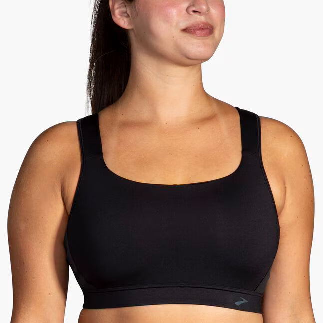 Women's Brooks Convertible 2.0 Sports Bra in Black