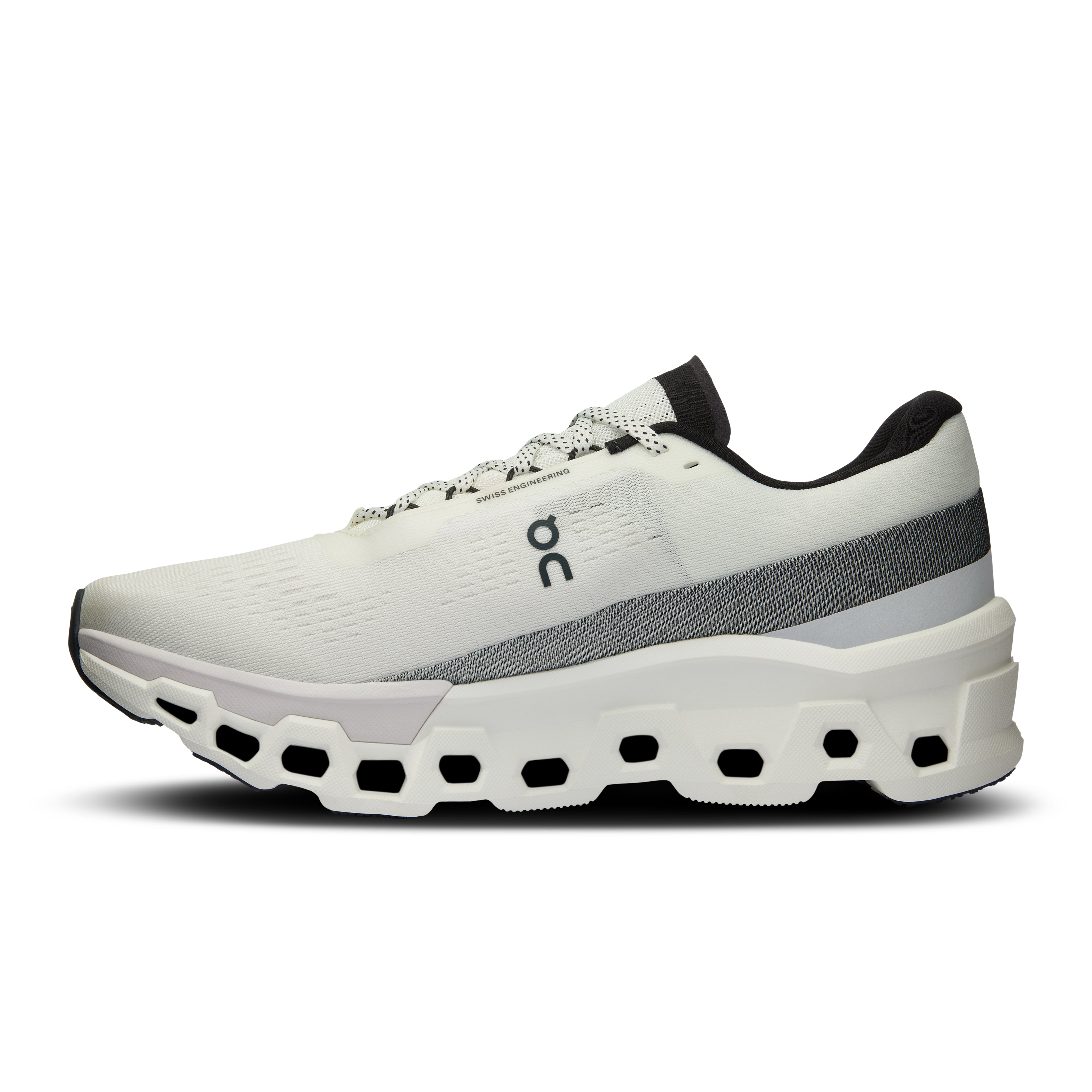 Men's On Cloudmonster 2 Running Shoe in White | Frost