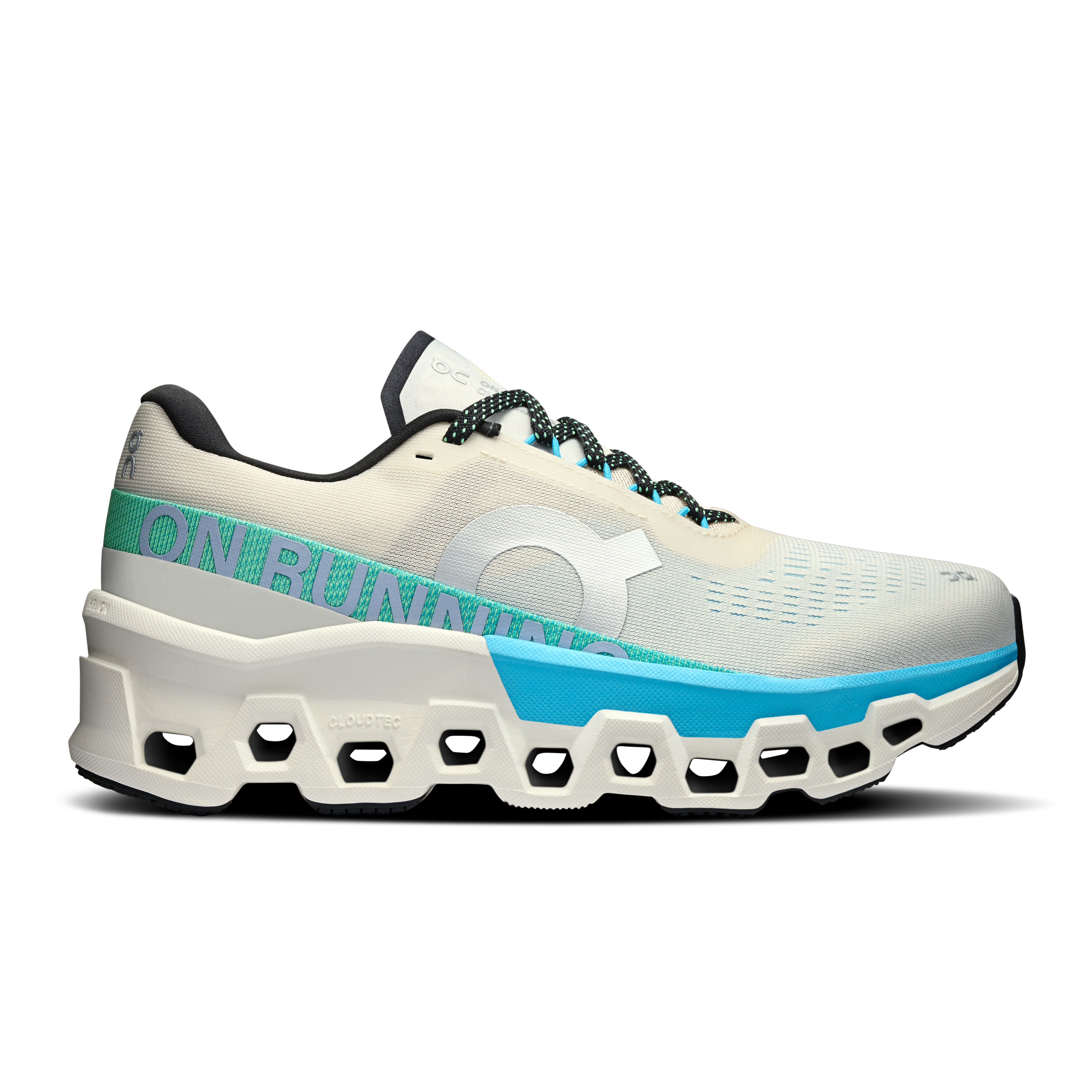 Women's On Cloudmonster 2 Running Shoe in Cream | Horizon