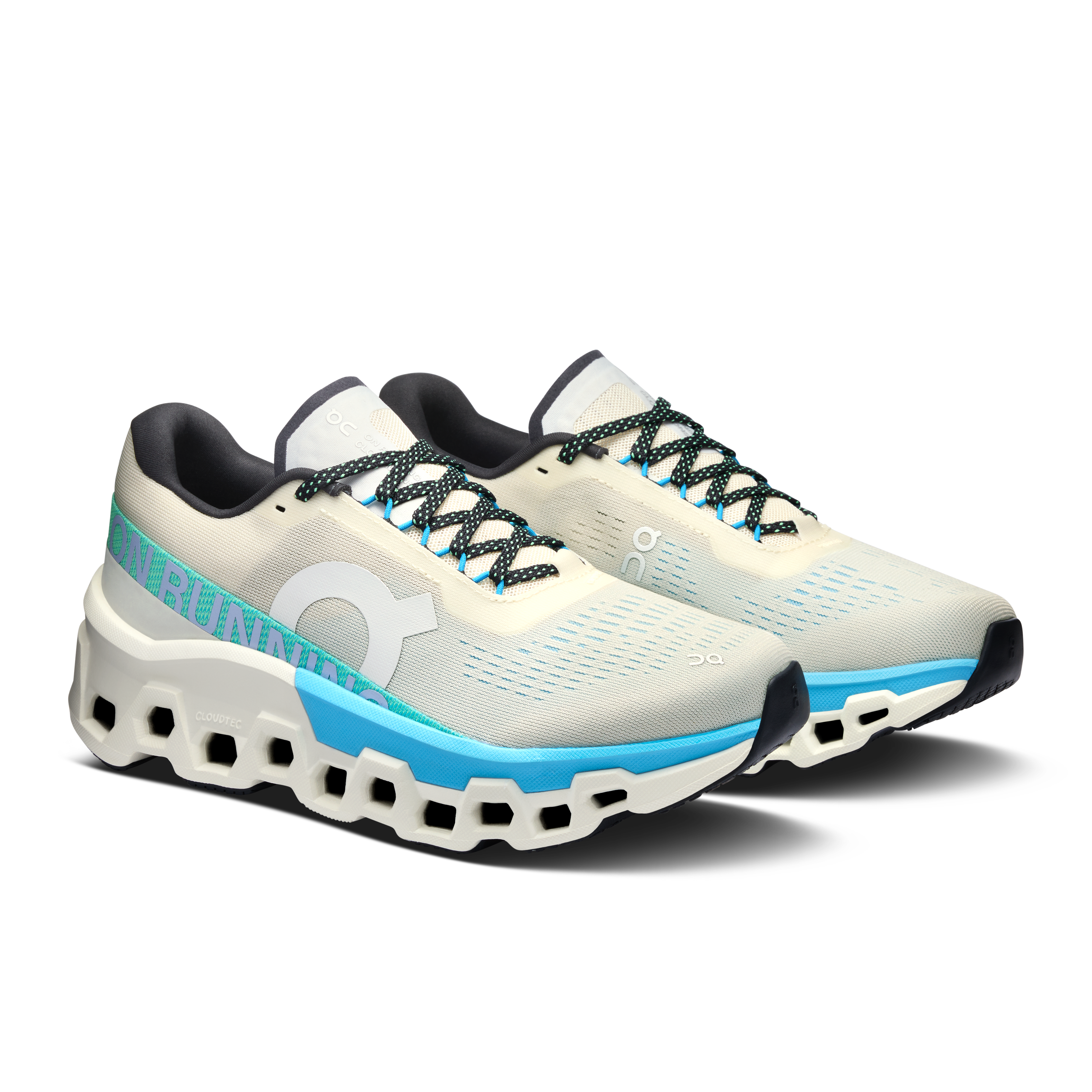 Women's On Cloudmonster 2 Running Shoe in Cream | Horizon