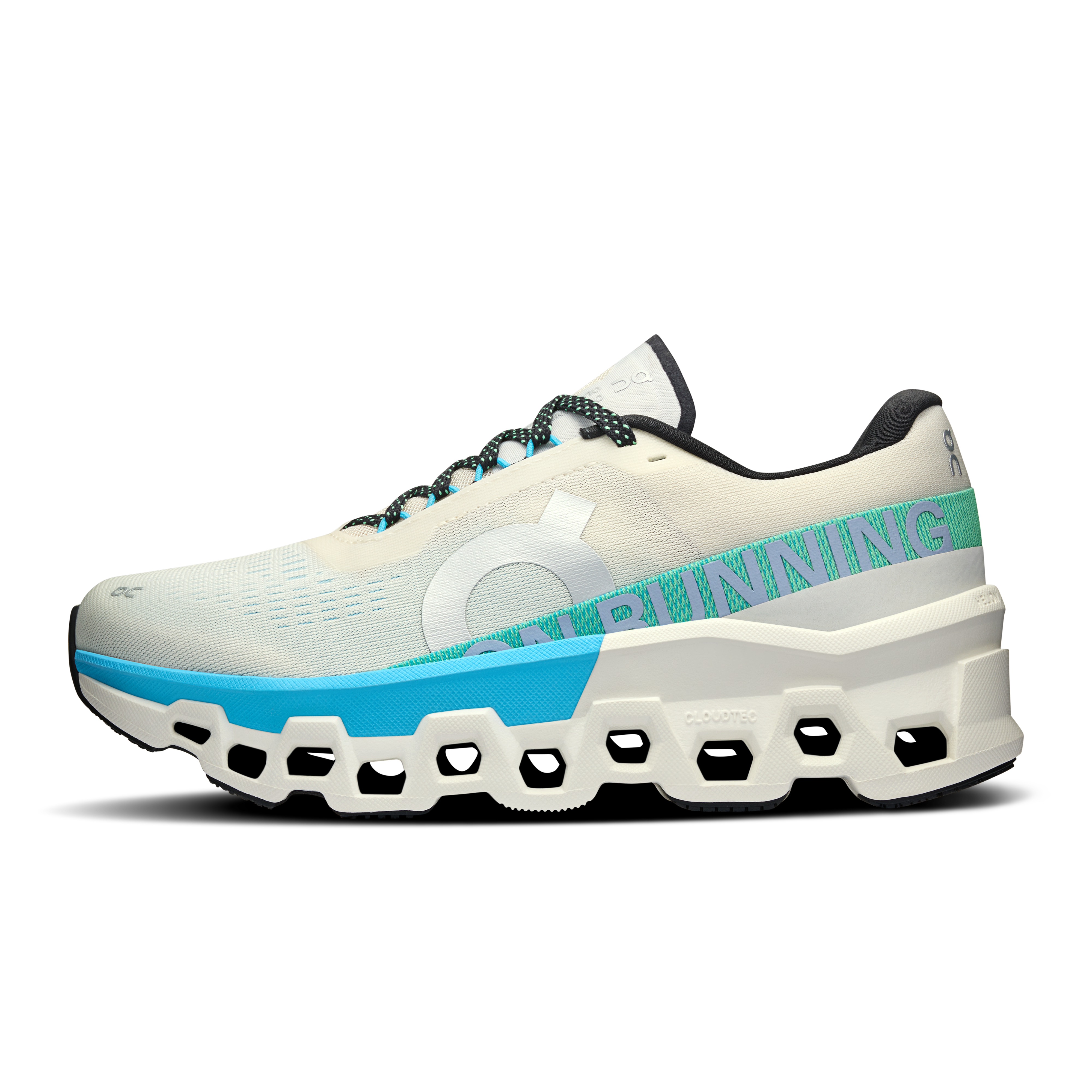 Women's On Cloudmonster 2 Running Shoe in Cream | Horizon