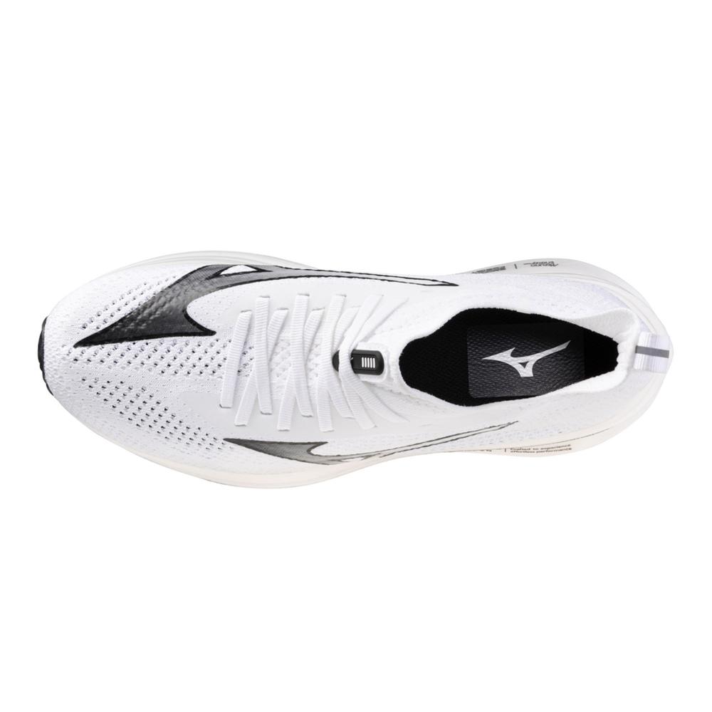 Men's Mizuno Neo Zen Running Shoe in White Black