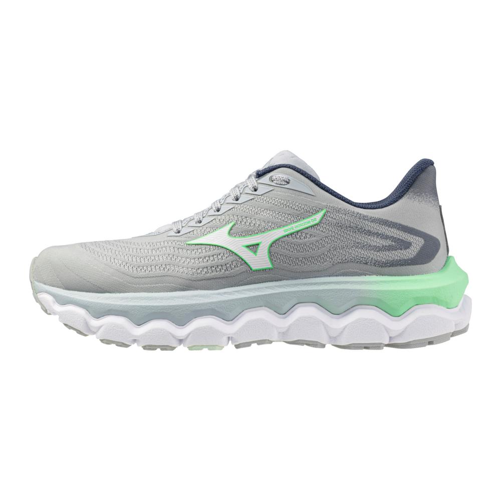 Women's Mizuno Wave Horizon 8 Running Shoe in Pearl Blue White
