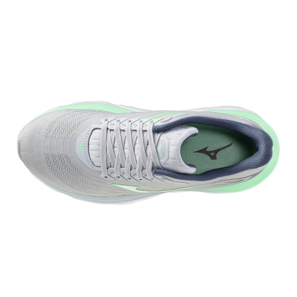 Women's Mizuno Wave Horizon 8 Running Shoe in Pearl Blue White