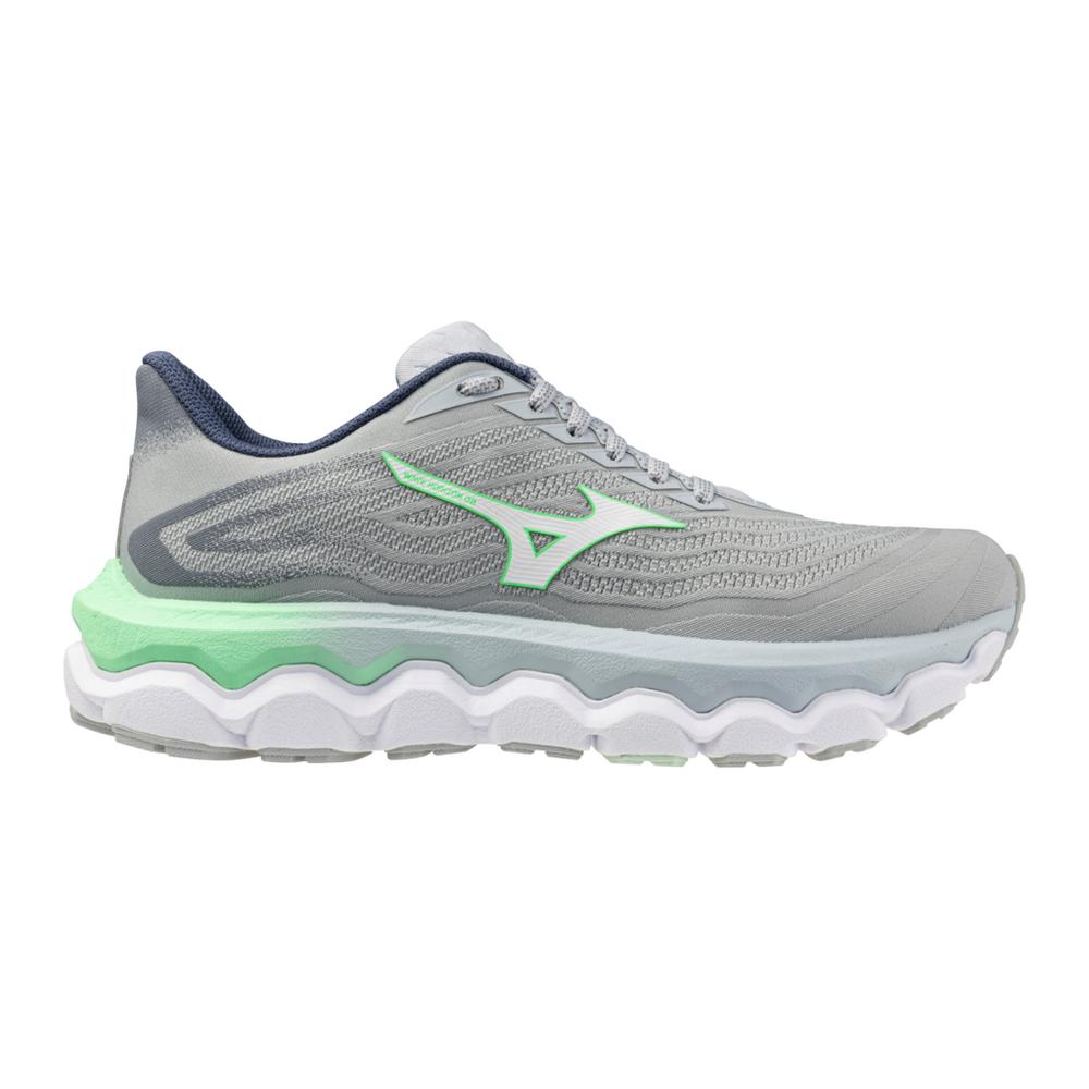 Women's Mizuno Wave Horizon 8 Running Shoe in Pearl Blue White