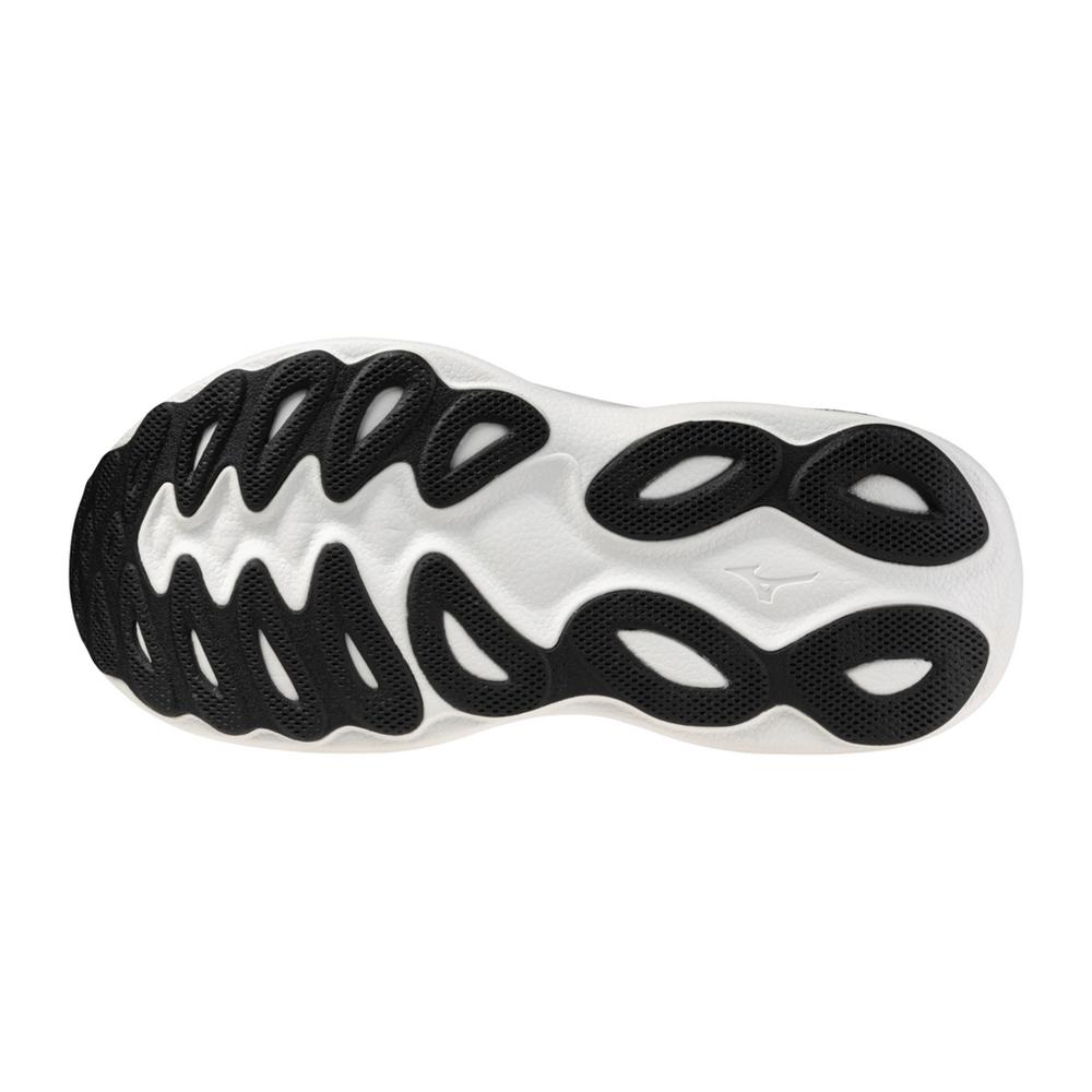 Women's Mizuno Wave Sky 9 Running Shoe in Black | Metallic Grey