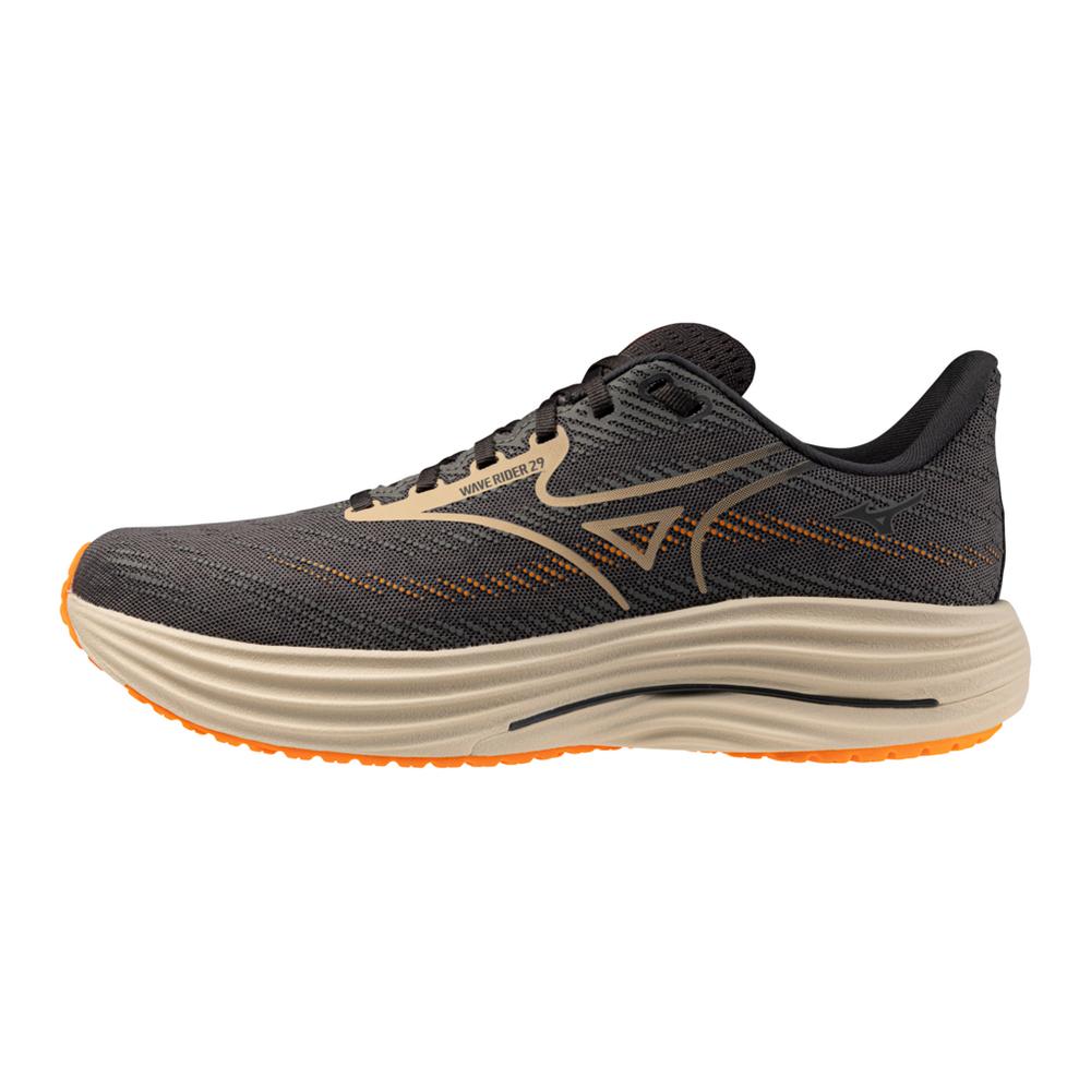 Men's Mizuno Wave Rider 29 Running Shoe in Quiet Shade | Summer Sand