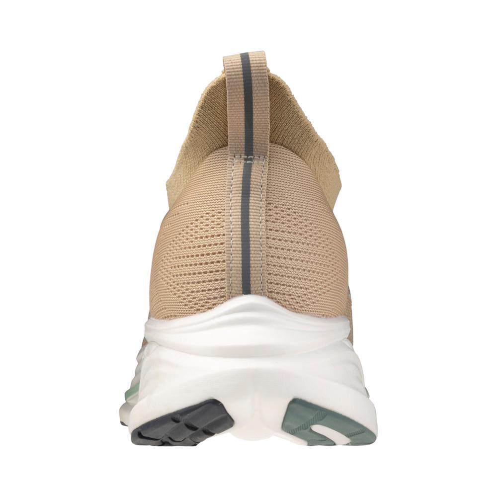 Men's Mizuno Neo Zen 2 Running Shoe in Pale Khaki Snow White