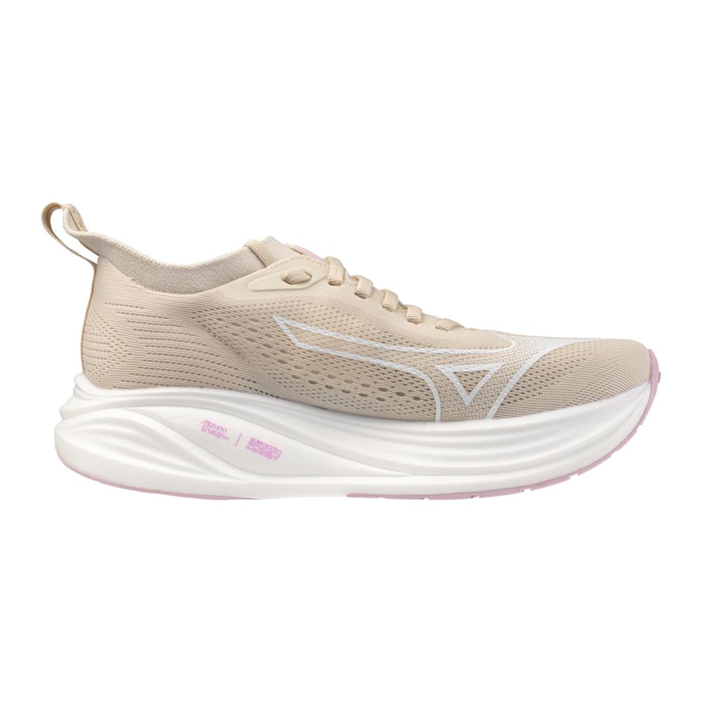 Women's Mizuno Neo Zen 2 Running Shoe in Summer Sand White