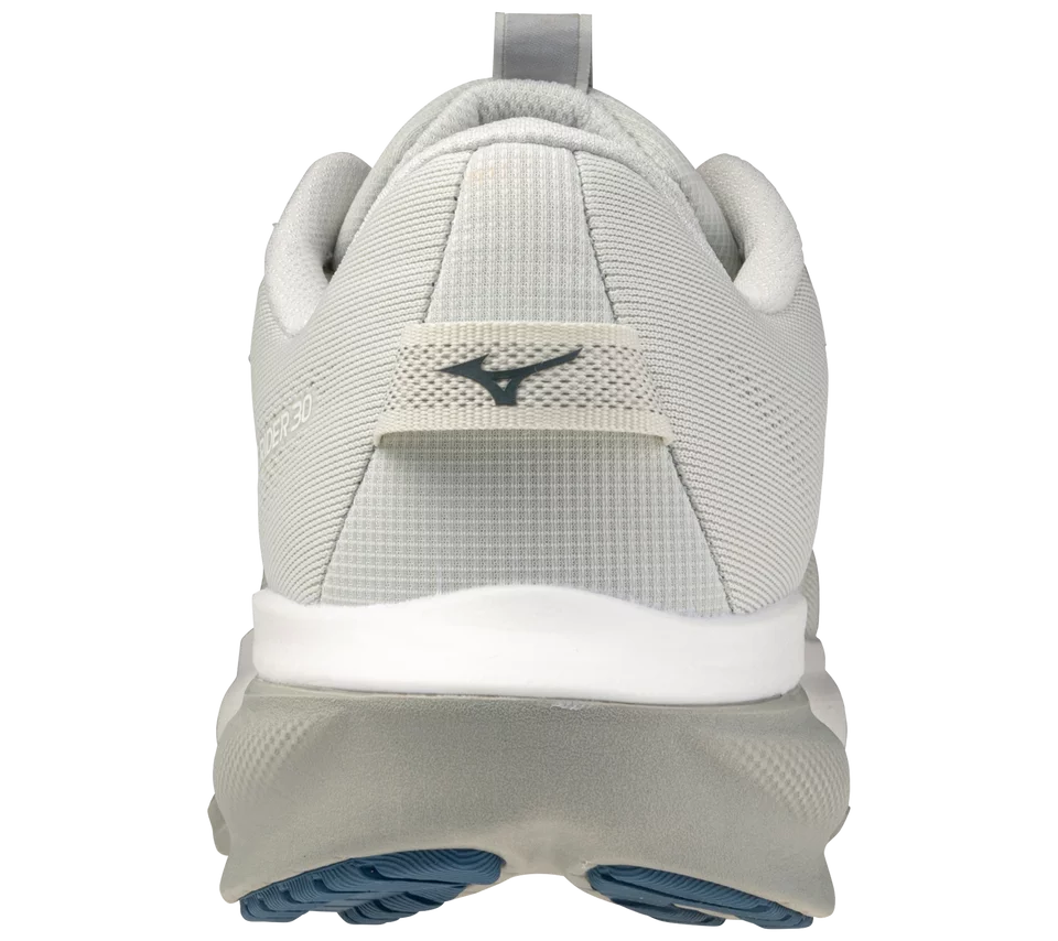 Men's Mizuno Wave Rider 30 Running Shoe in Foggy Dew Dark Slate