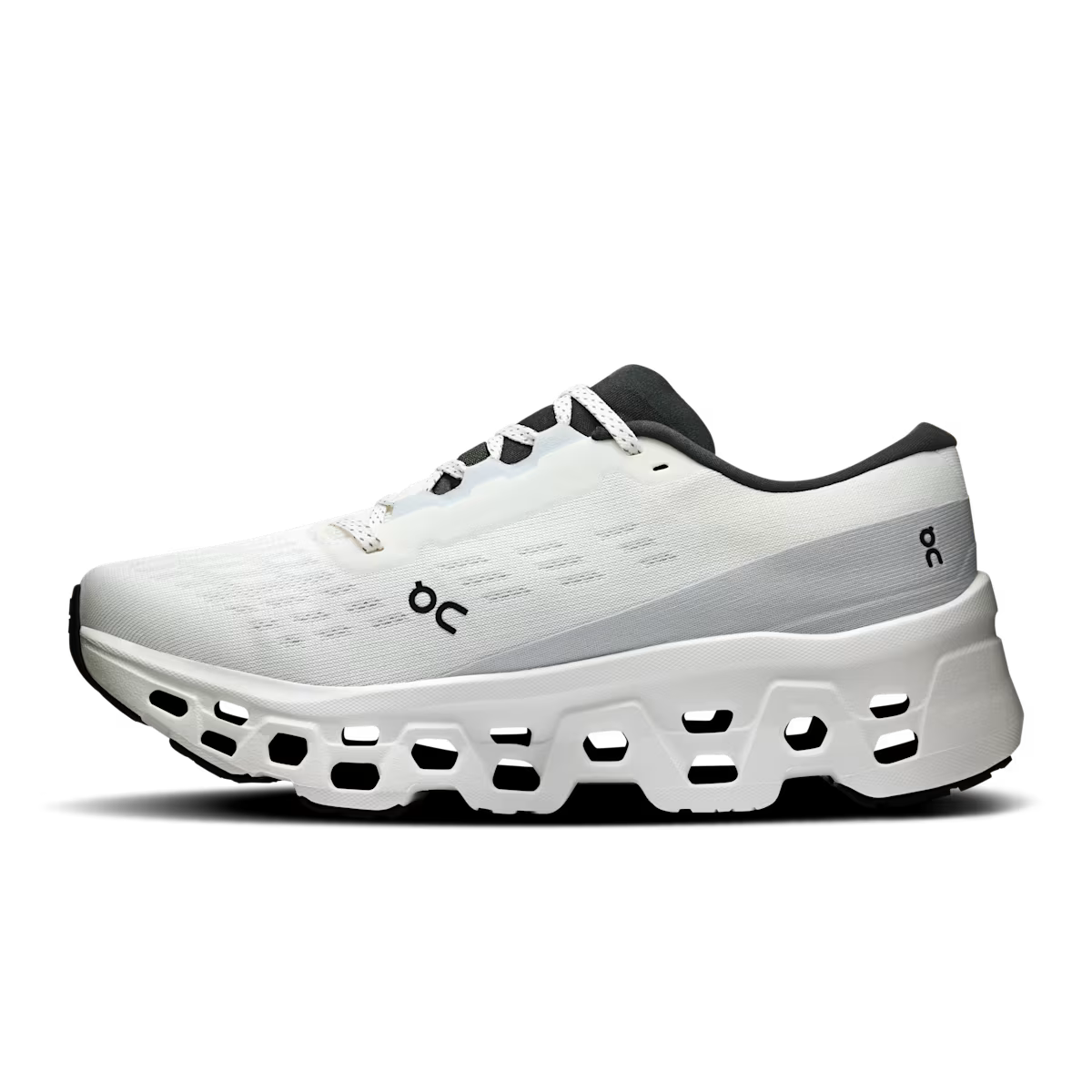 On Women's Cloudmonster 3 Running Shoe in White | White