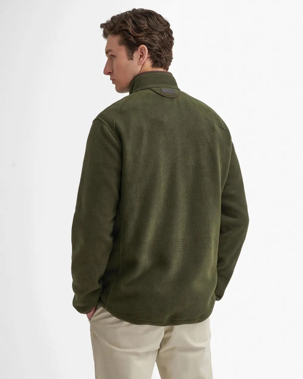 Barbour Langdale Fleece Jacket in Forest