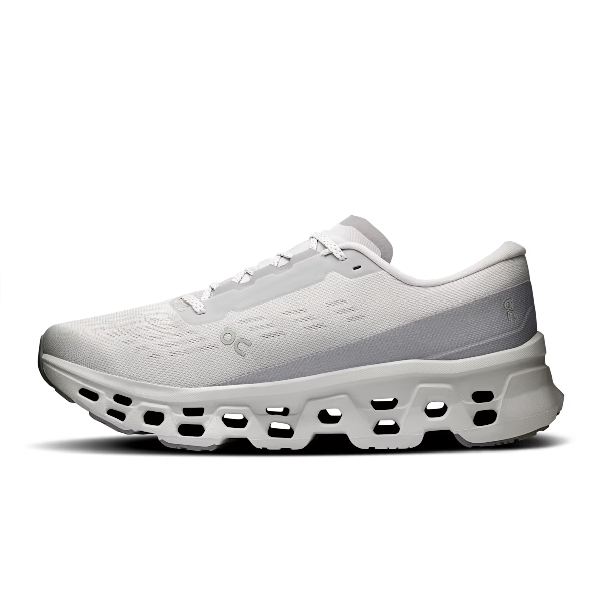 On Men's Cloudmonster 3 Running Shoe in Wolf | Wolf