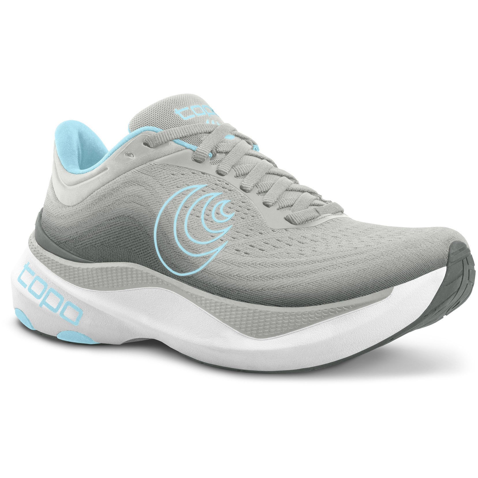 Women's Topo Athletic Aura Running Shoe in Grey | Blue