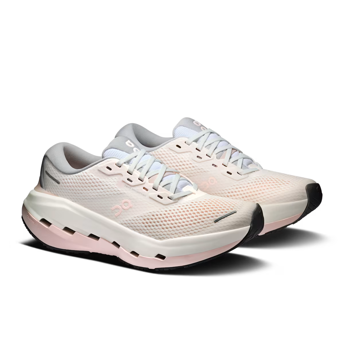 On Women's Cloudrunner 3 Max Running Shoe in White | Salt