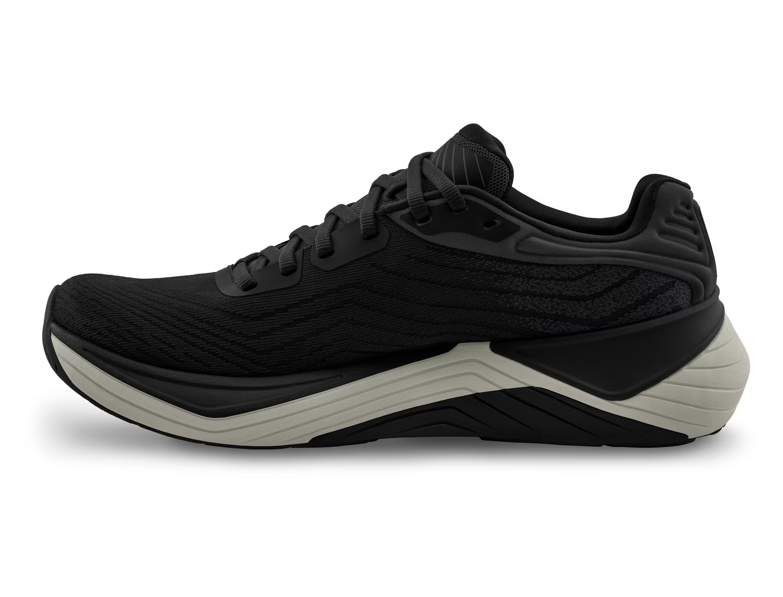Men's Topo Athletic Ultrafly 5 Running Shoe in Black | Charcoal