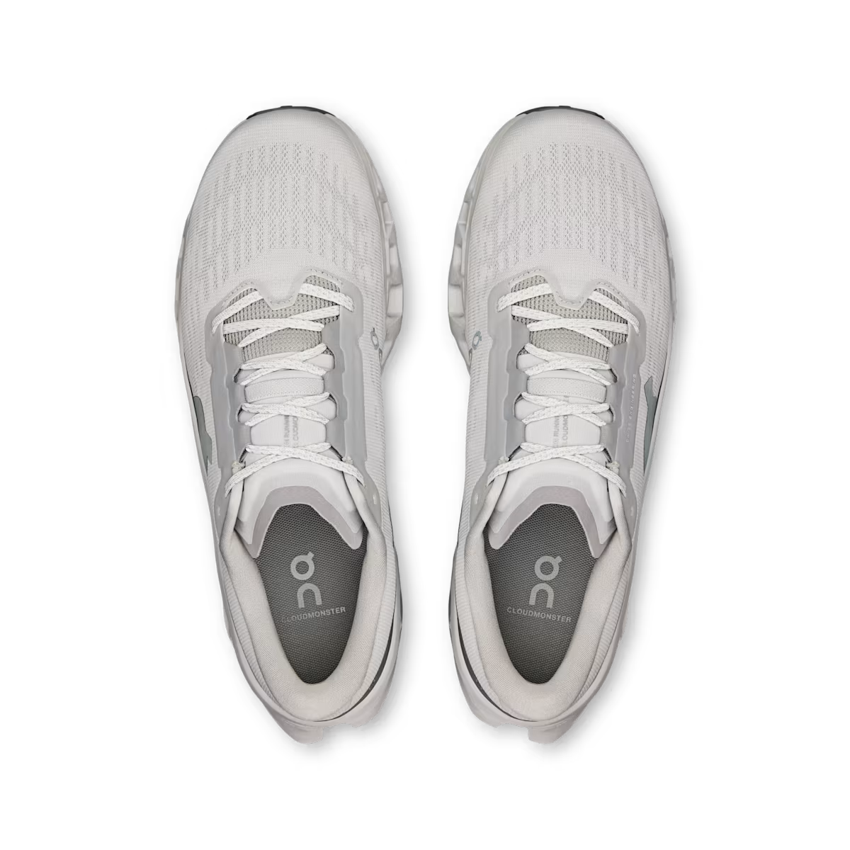 On Men's Cloudmonster 3 Running Shoe in Wolf | Wolf