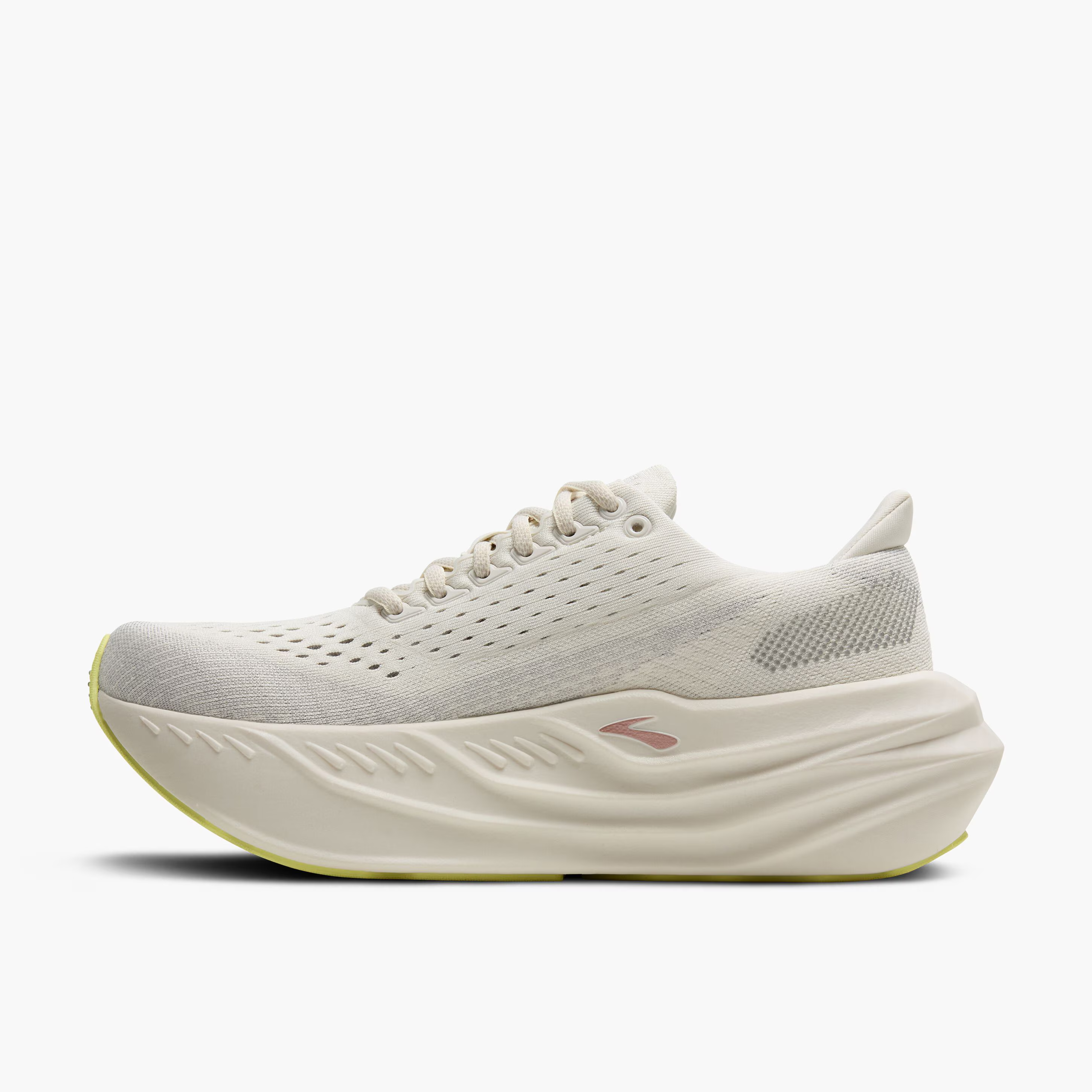 Women's Brooks Running Glycerin Max Road Running Shoe in Coconut/Alloy/Rose