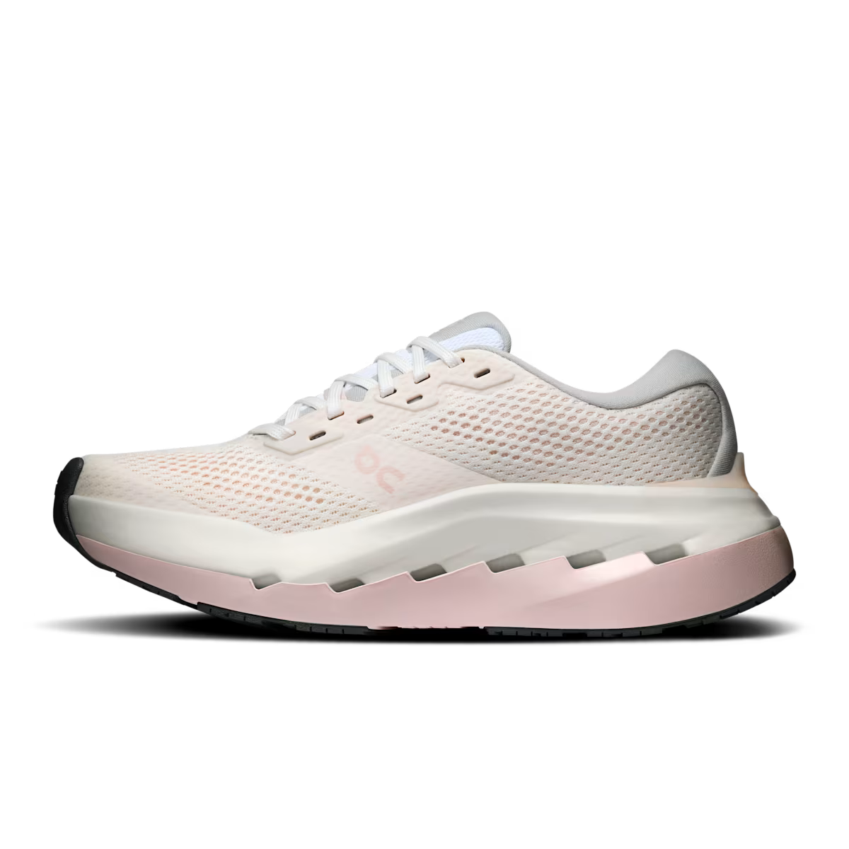 On Women's Cloudrunner 3 Max Running Shoe in White | Salt