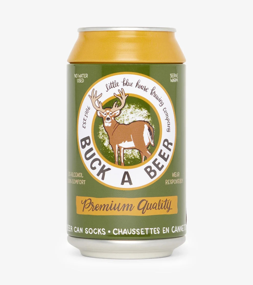Hatley Buck A Beer Men's Beer Can Socks