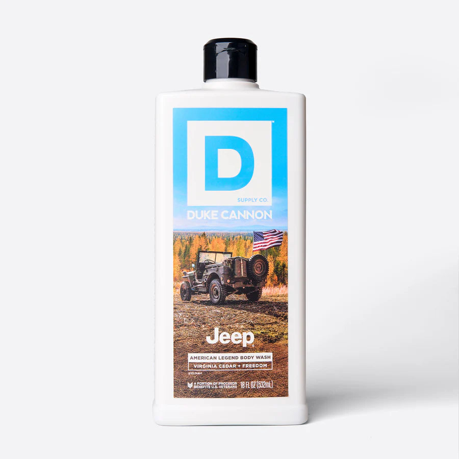 Duke Cannon Body Wash in American Legend Jeep® Brand