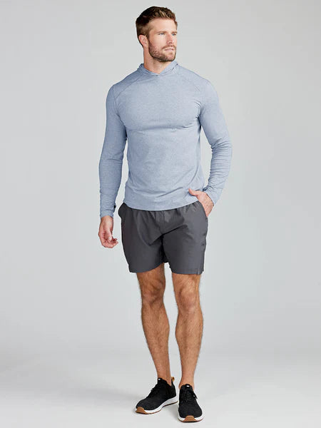 Tasc Performance Carrollton Hoodie in Cloud Heather