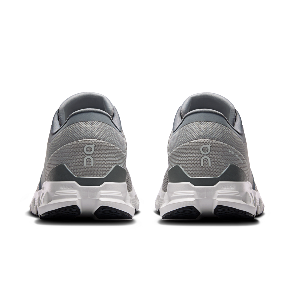 Men's On Cloud X 4 Running Shoe in Alloy | Ivory