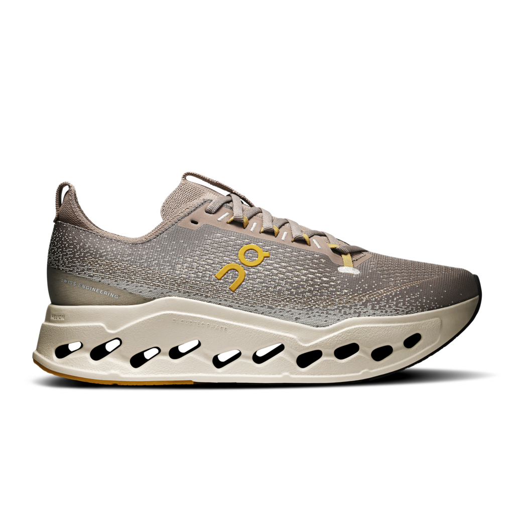 Men's On Cloudsurfer Max Running Shoe in Cinder | Pelican