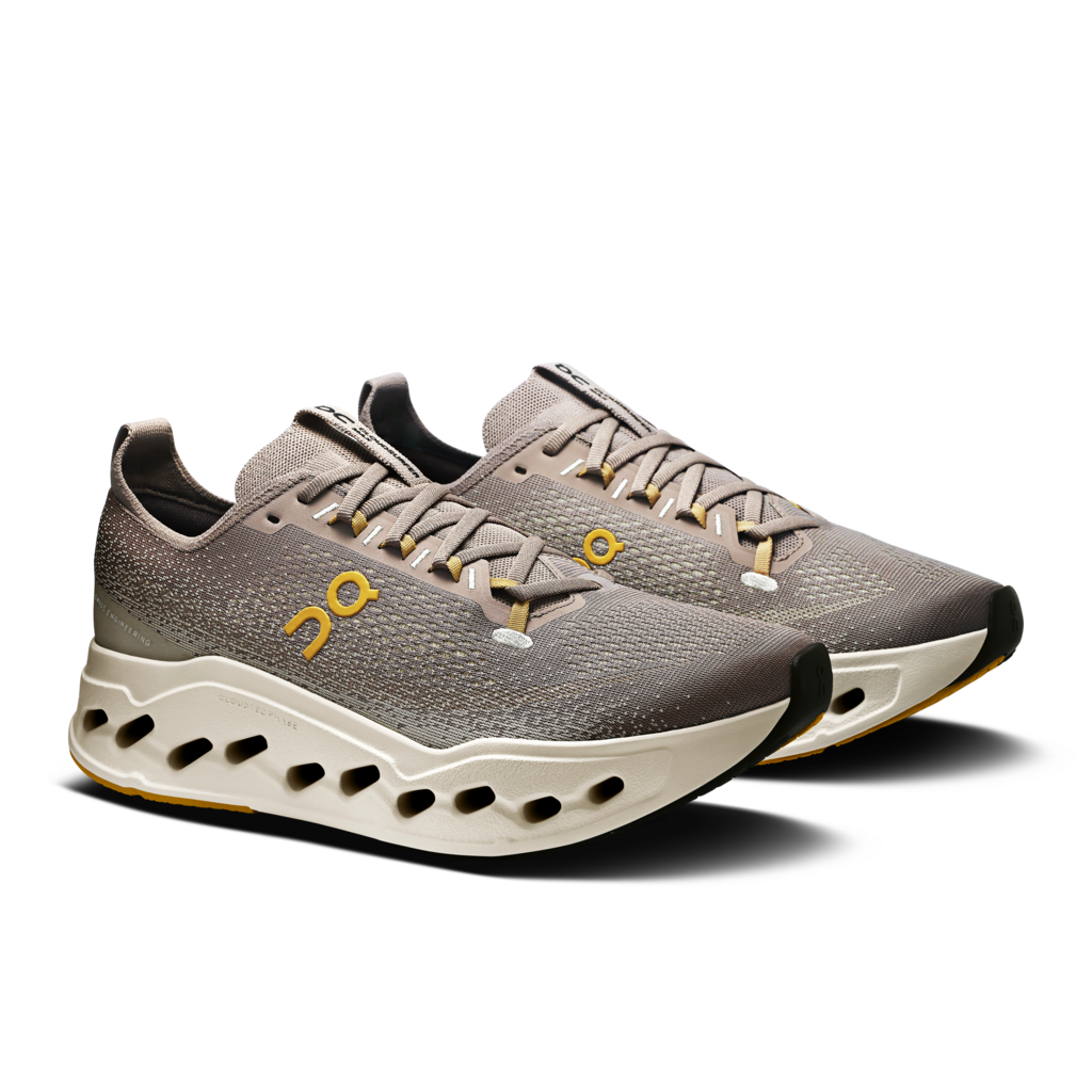 Men's On Cloudsurfer Max Running Shoe in Cinder | Pelican