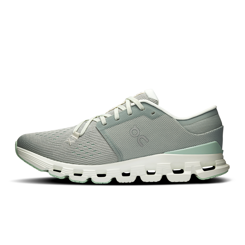 Women's On Cloud X 4 Running Shoe in Tin | Iceberg