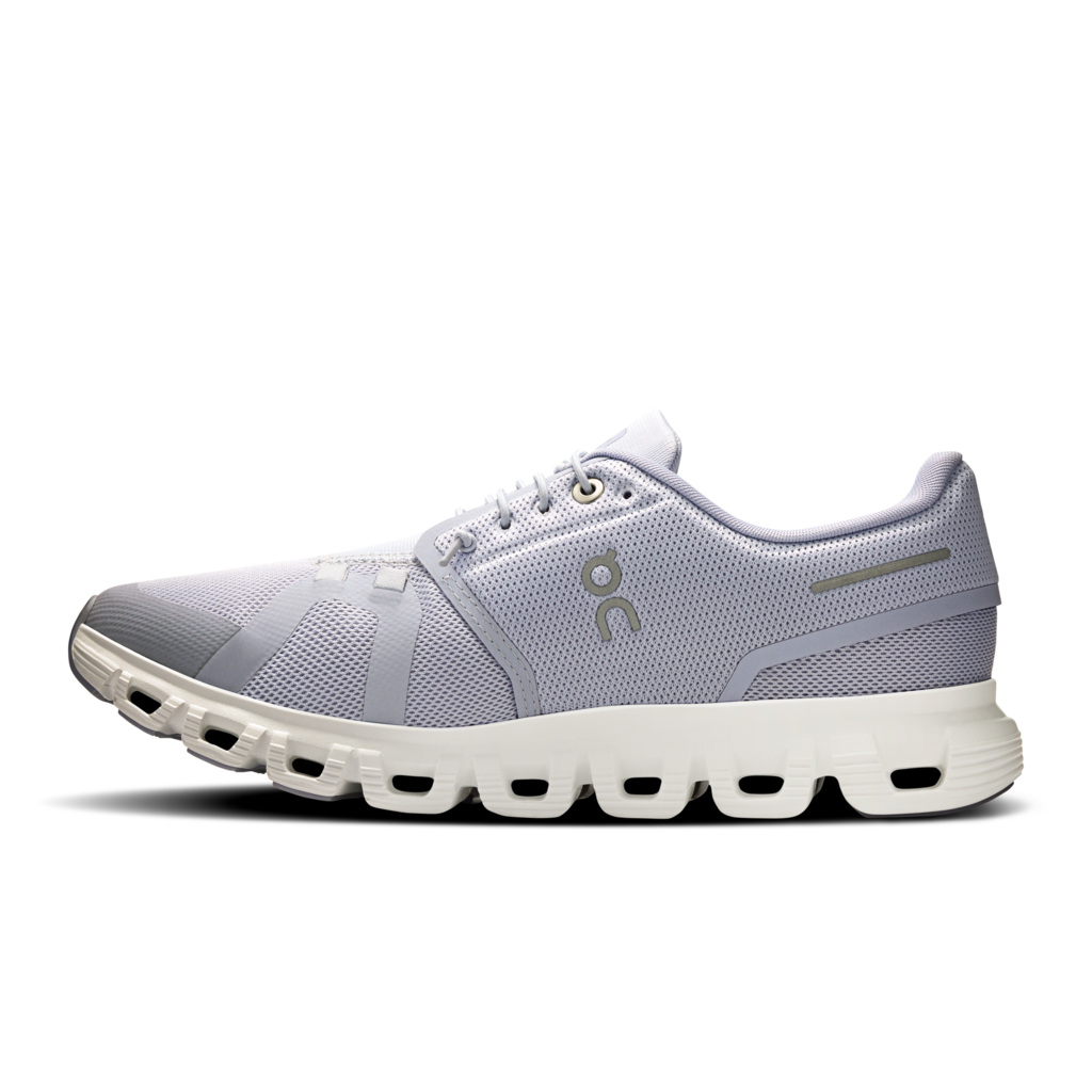 Women's On Cloud 6 Running Shoe in Nimbus | White