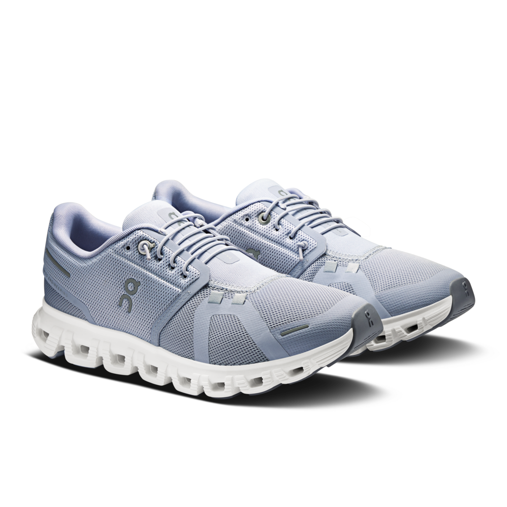 Women's On Cloud 6 Running Shoe in Nimbus | White