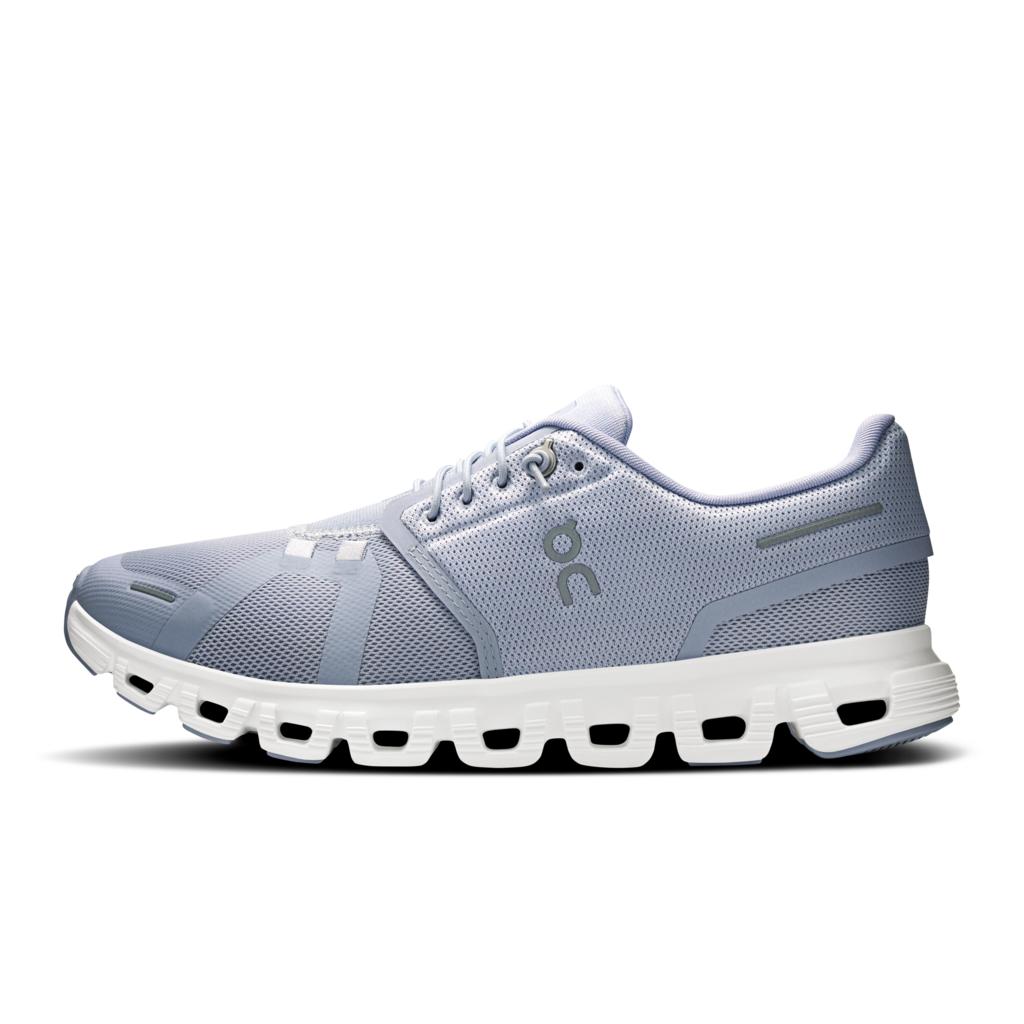 Women's On Cloud 6 Running Shoe in Nimbus | White