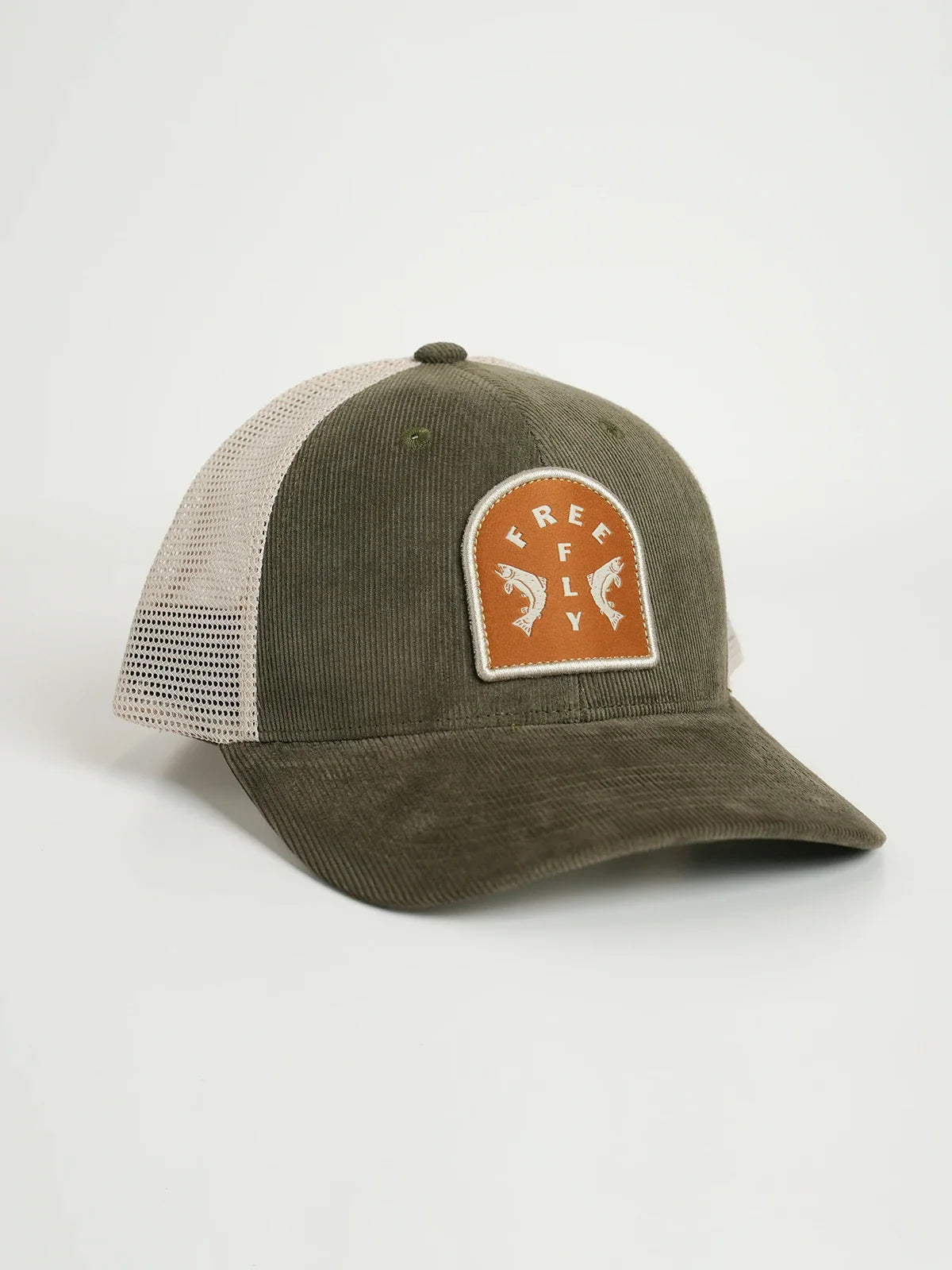 Free Fly Doubled Up Trucker Hat in Smokey Olive